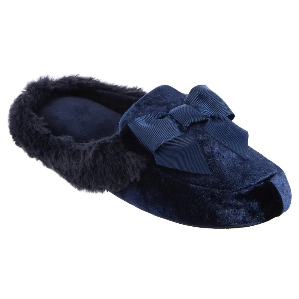 Women’s Iridescent Velour Krista Hoodback Slippers