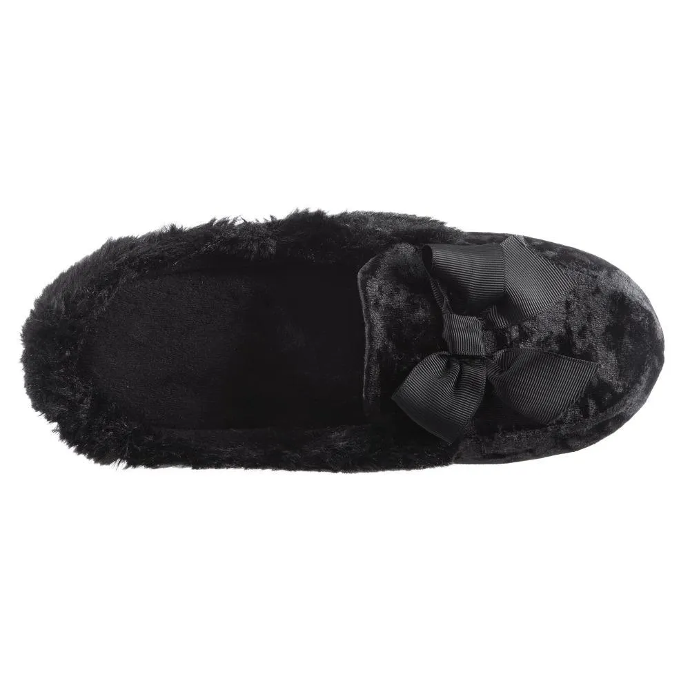 Women’s Iridescent Velour Krista Hoodback Slippers