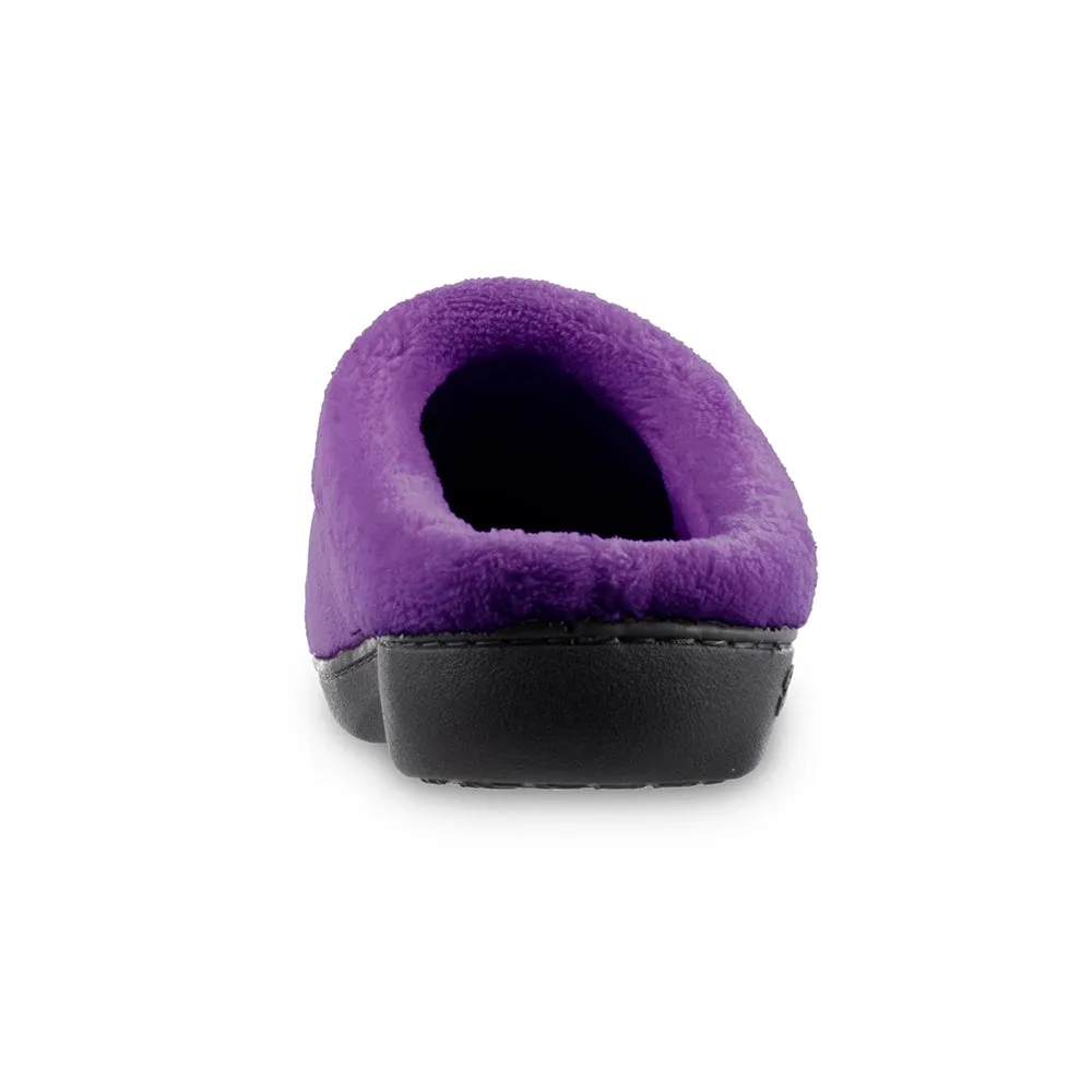 Women’s Microterry Sport Hoodback Slippers