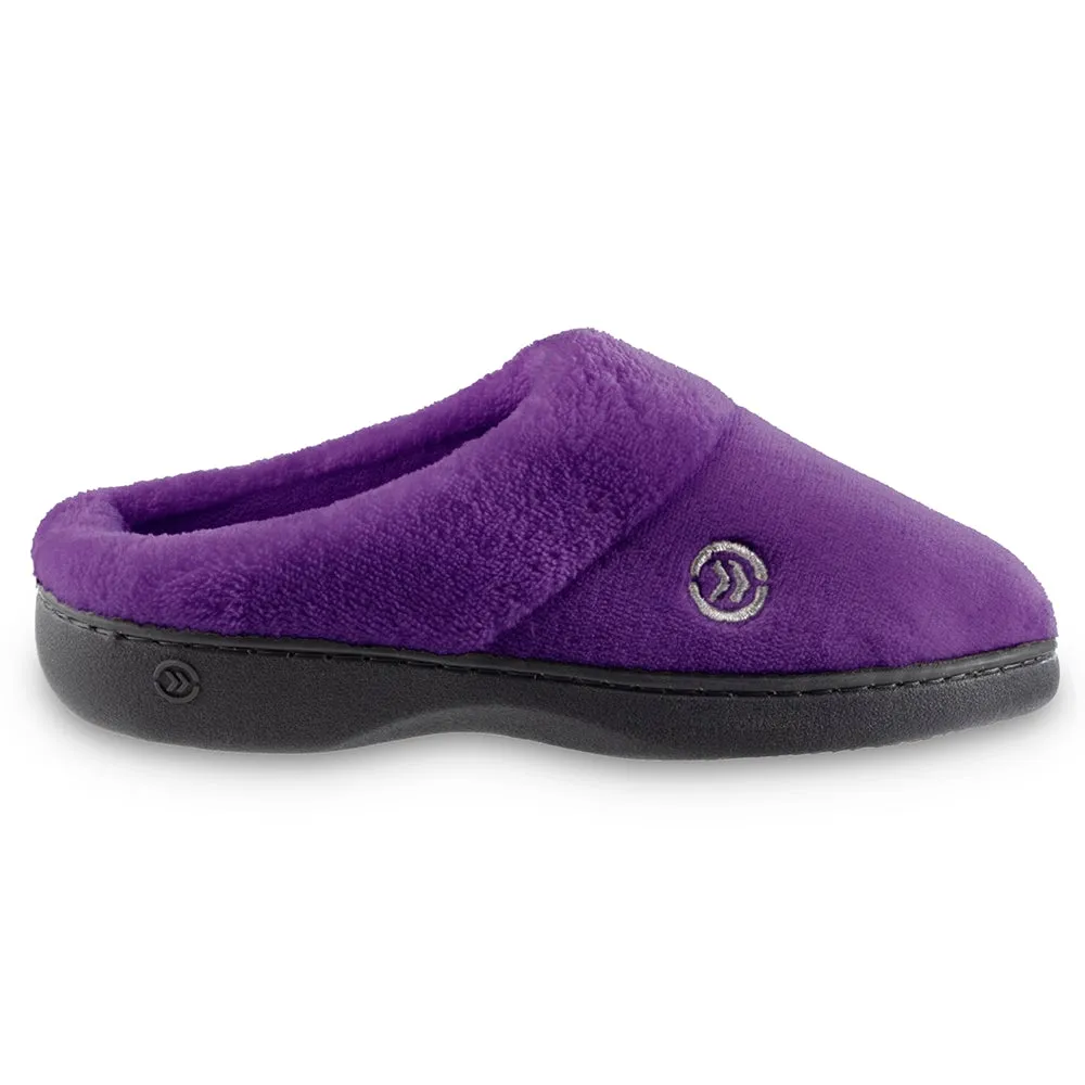 Women’s Microterry Sport Hoodback Slippers