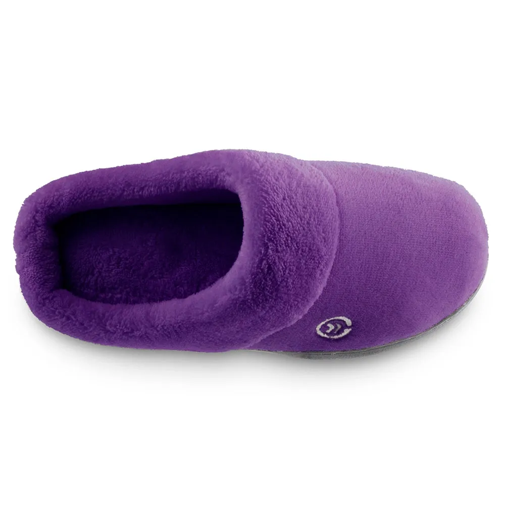 Women’s Microterry Sport Hoodback Slippers