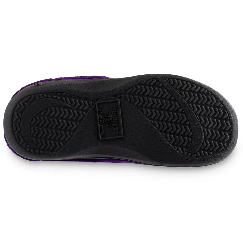 Women’s Microterry Sport Hoodback Slippers