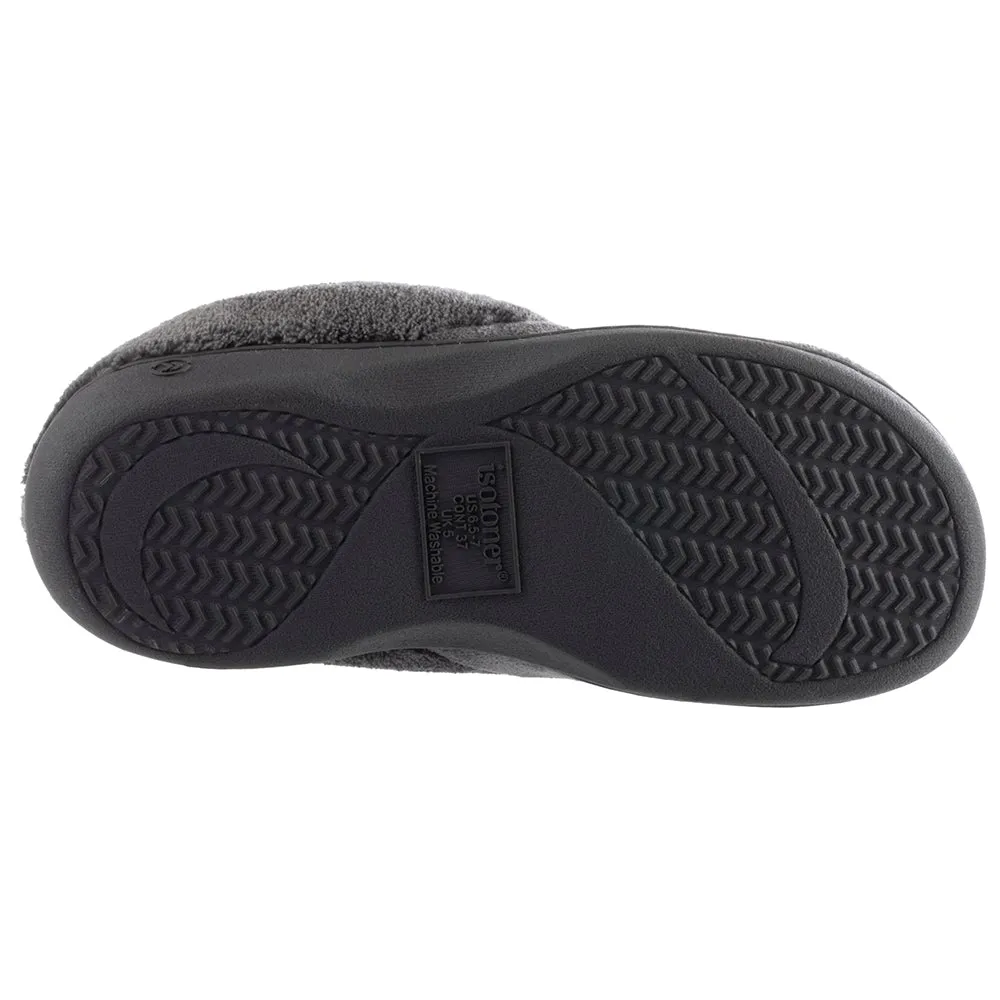 Women’s Microterry Sport Hoodback Slippers