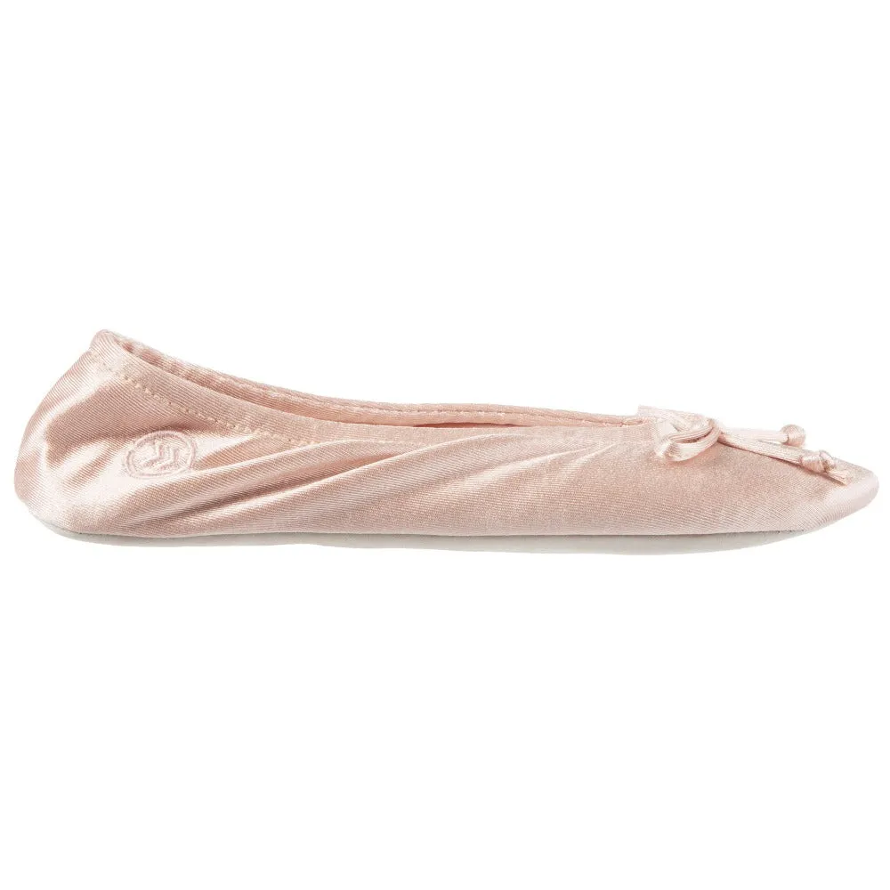 Women’s Satin Ballerina Slippers with Satin Bow