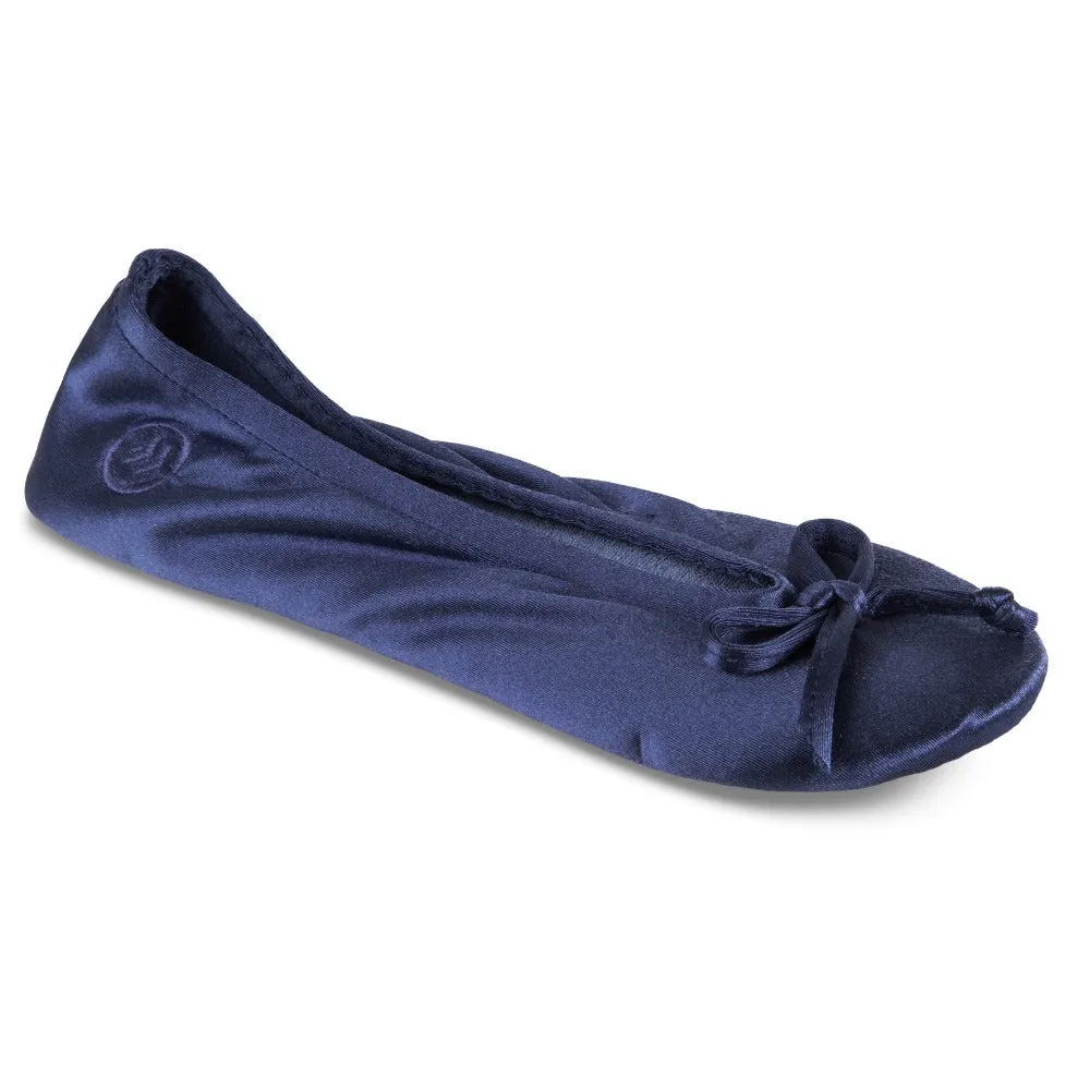 Women’s Satin Ballerina Slippers with Satin Bow