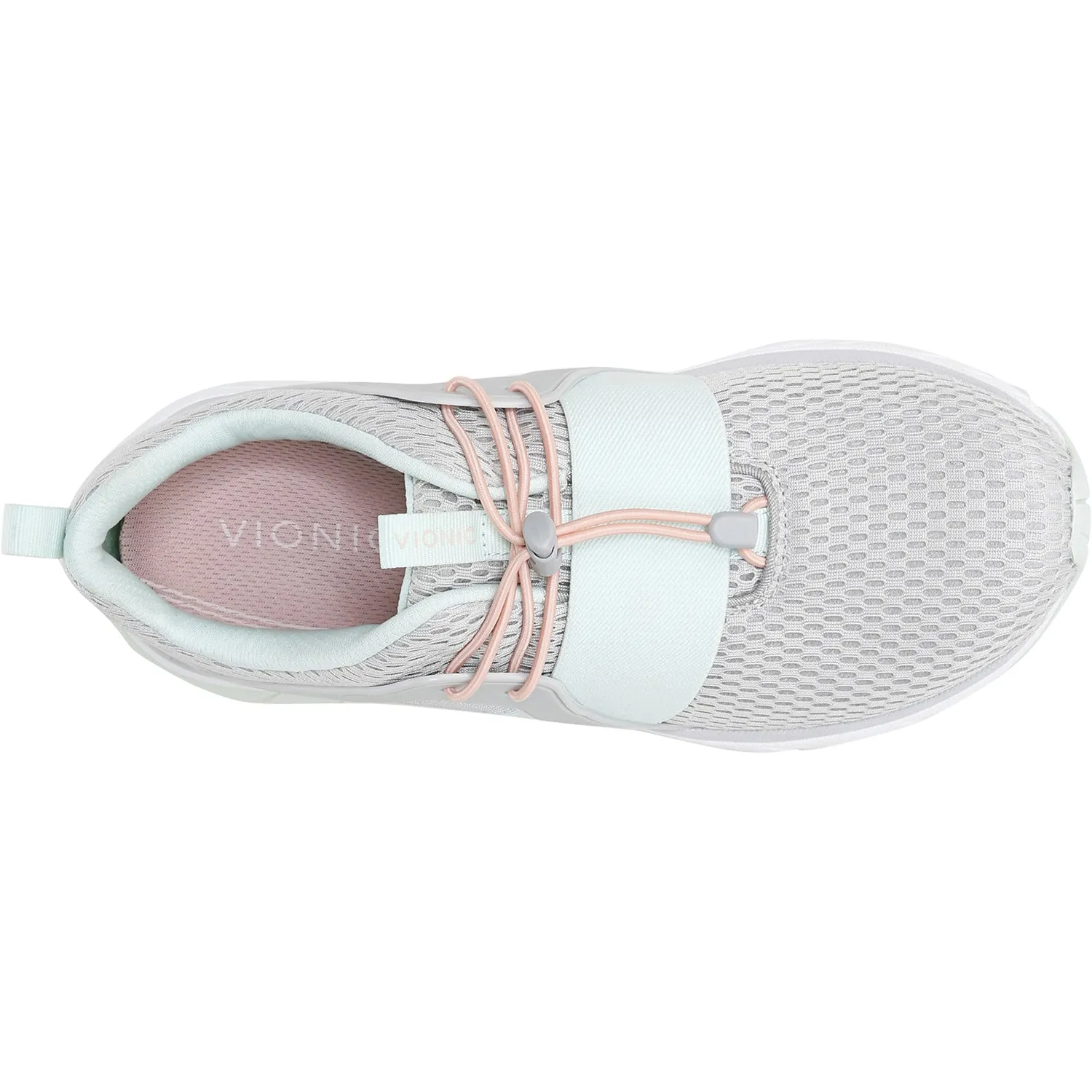 Women's Vionic Berlin Grey Seafoam Knit Mesh