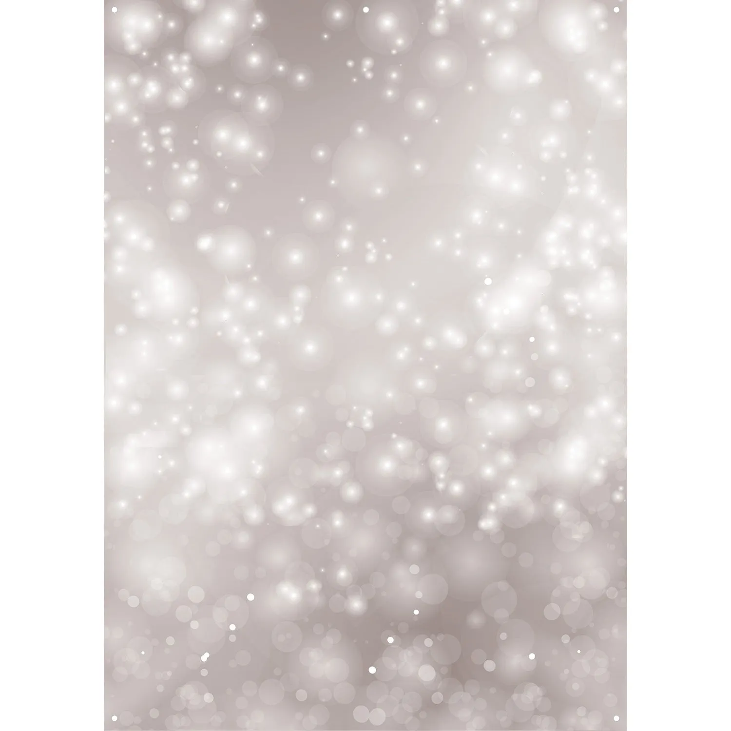 X-Drop Canvas Backdrop – Gray Classic Bokeh (5' x 7')